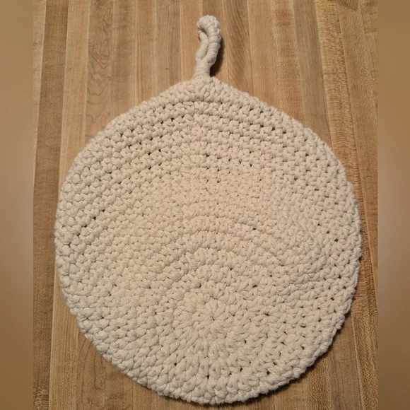 Crochet Hanging Basket Set of 3 - Picture 8 of 15